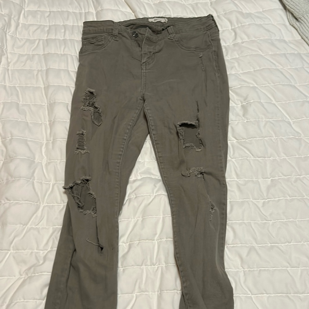 Green skinny jeans size 9 from Cello jeans